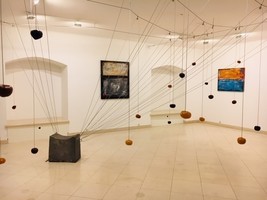Solo exhibition Bite into Time at the DLUL Gallery, 2019