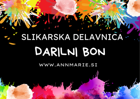 Darilni bon za slikarske delavnice