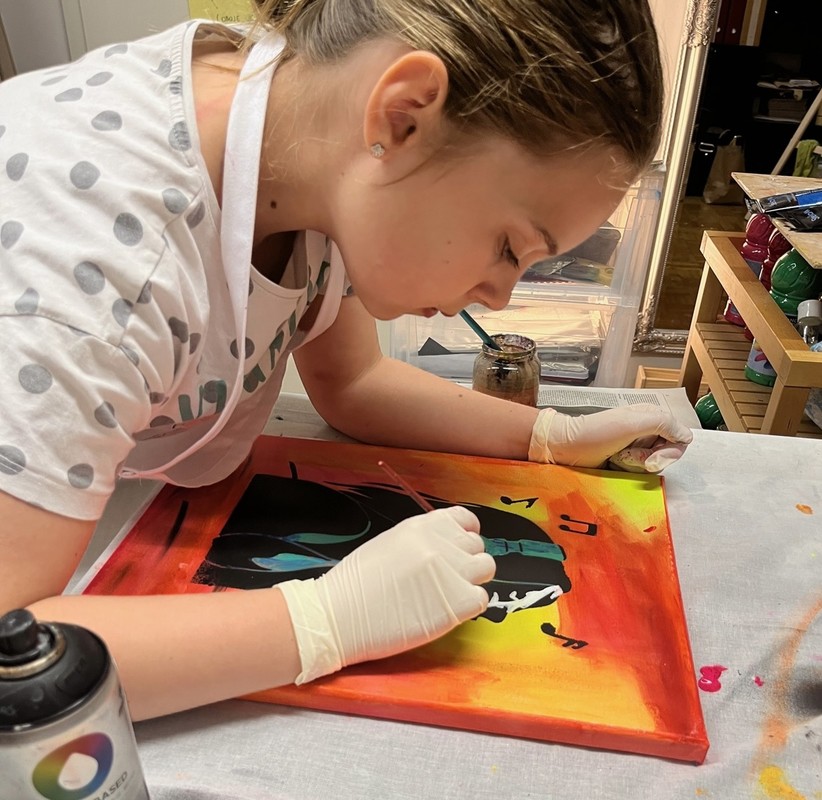 Abstraktne-slike-Annmarie-Prah/Slikanje-za-otroke