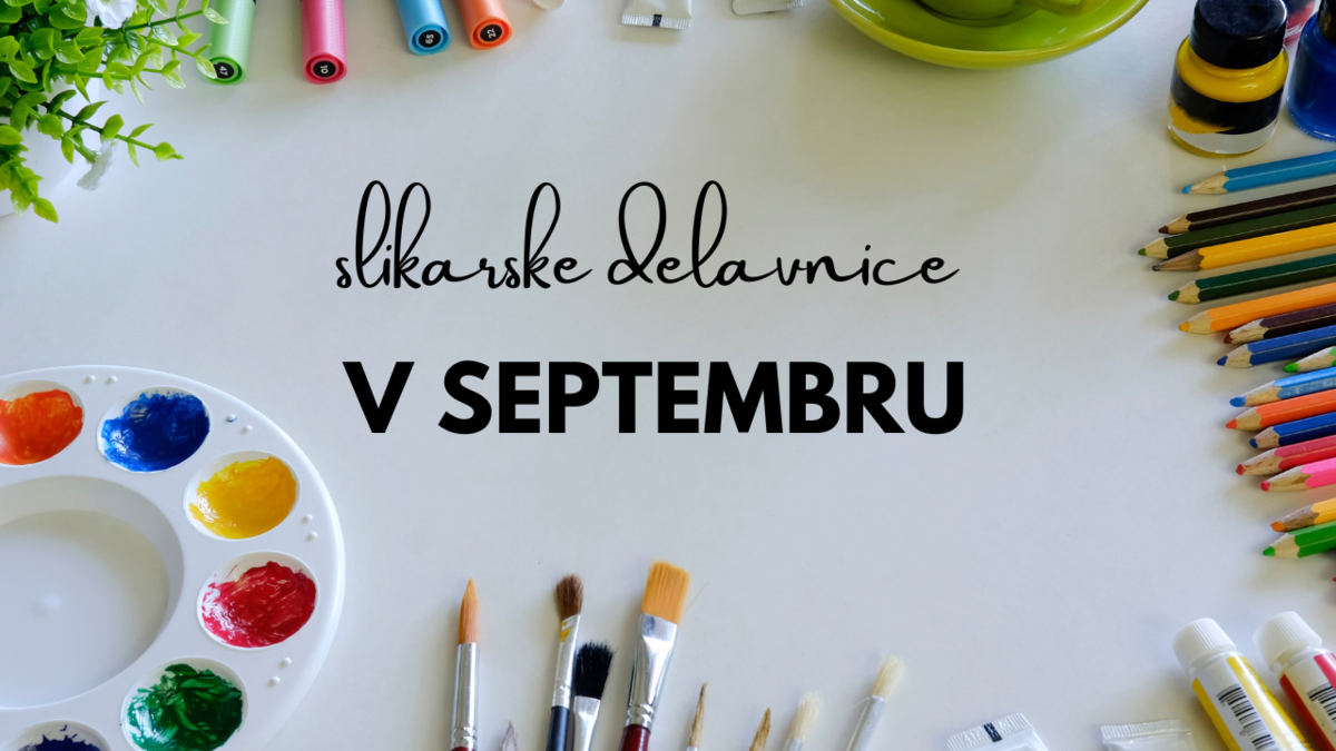 Barvit začetek jeseni v Slikarskem brlogu