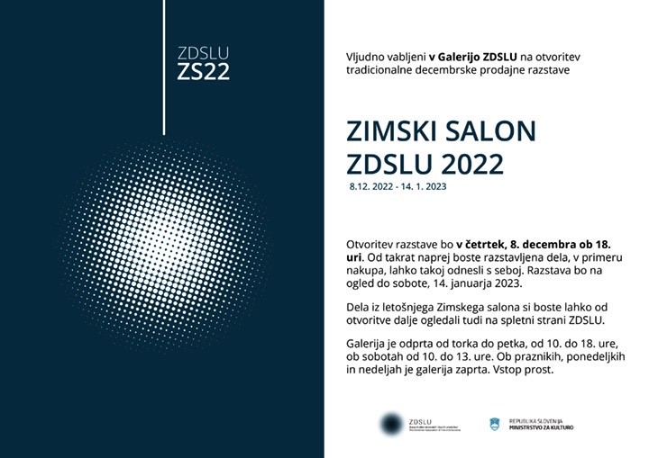 Prodajna razstava Zimski salon 2022