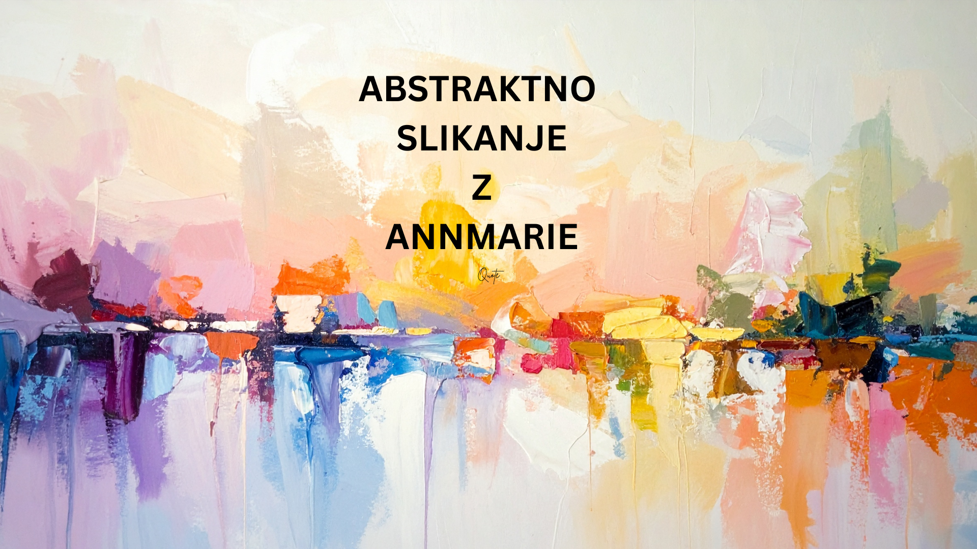 Slikarske delavnice Ljubljana – termini maj 2026