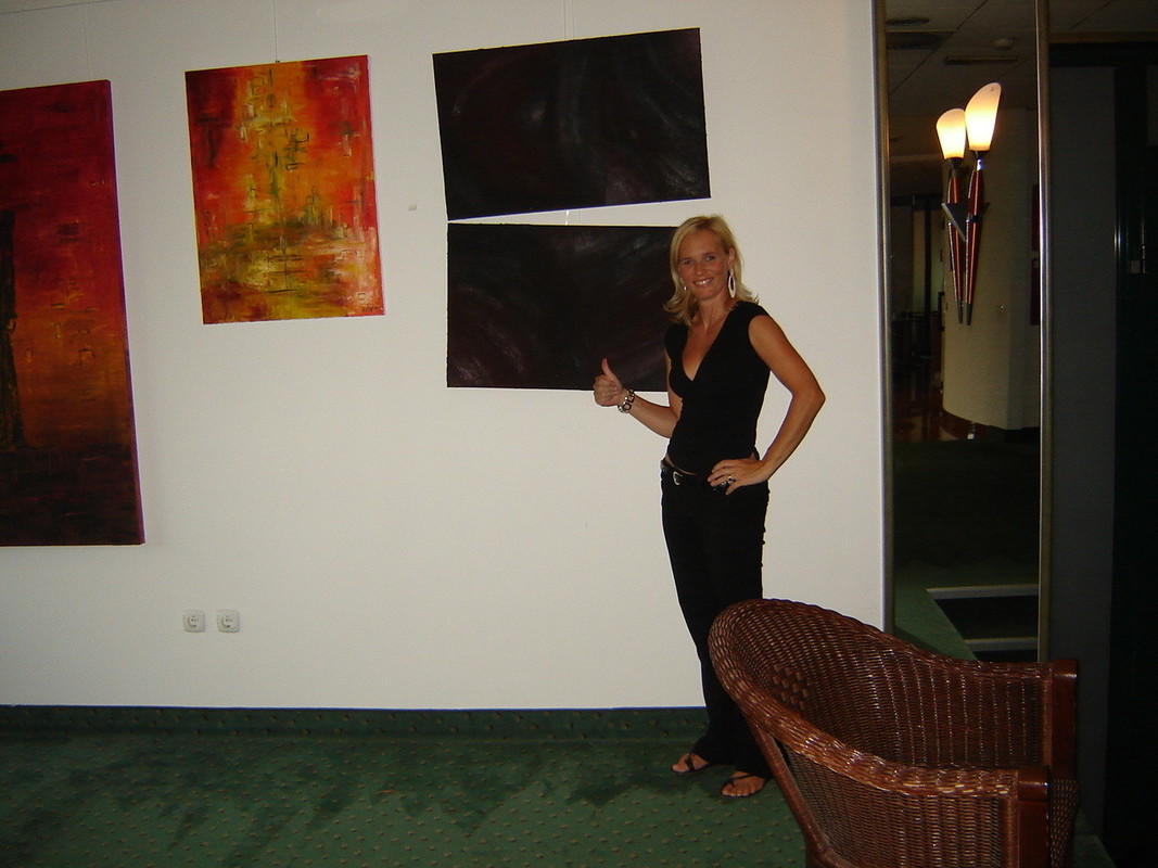 Solo exhibition in Lipa Hotel, Olimje 2010