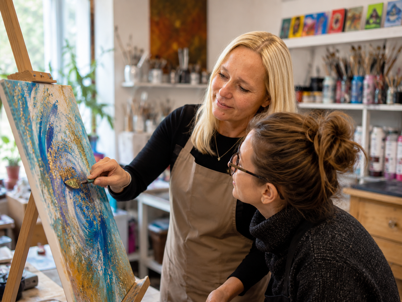 October Painting Workshops in Ljubljana